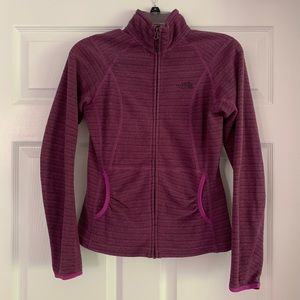 North face fleece zip up